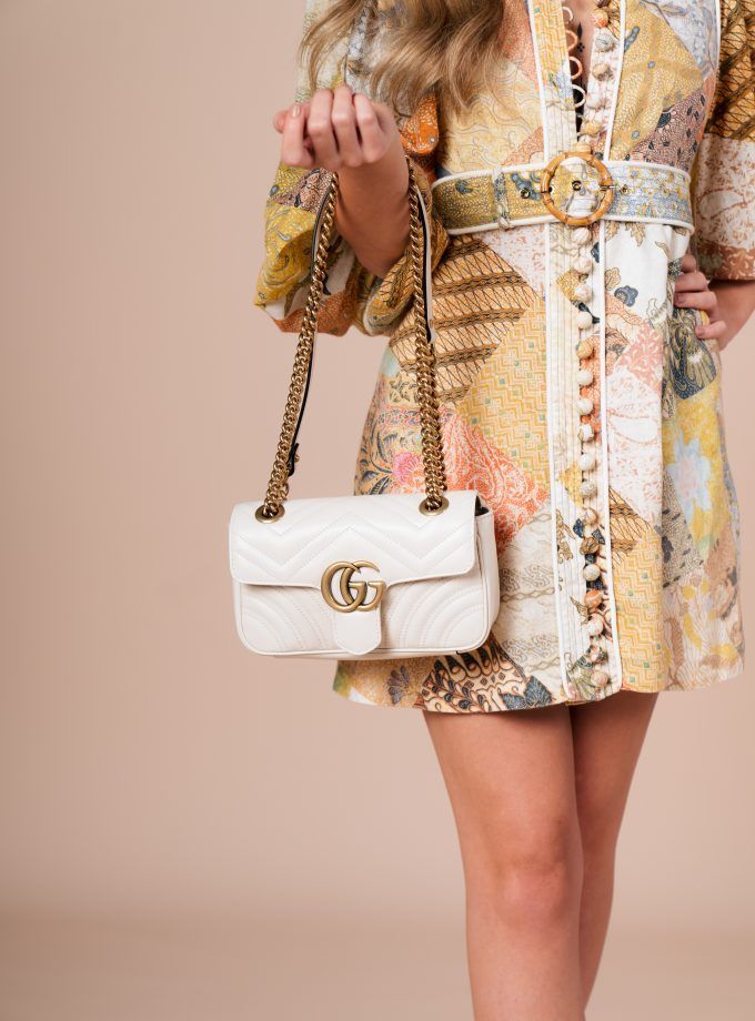 GG Marmont Matelassé Shoulder Bag